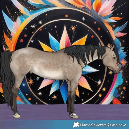 Horse Color:Brown Dun 