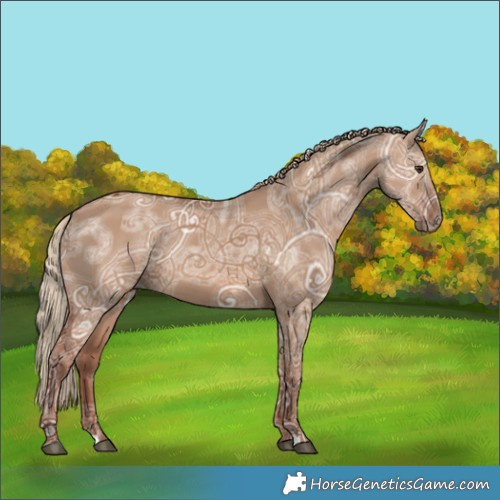 Horse Color:Red Dun Ice 