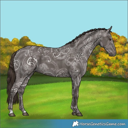 Horse Color:Liver Chestnut Ice 