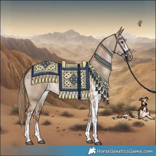 Horse Color:White Spotted Liver Red Dun Tobiano 