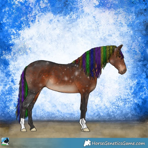 Horse Color:Painted Brown 