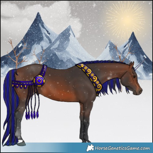 Horse Color:Painted Brown