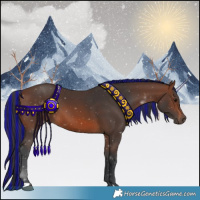 Horse Color:Painted Brown 