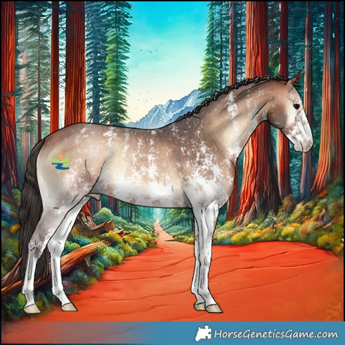 Horse Color:Bay Onyx Sabino 