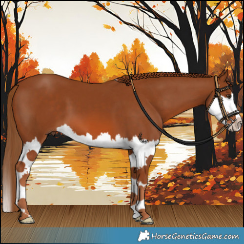 Horse Color:Chestnut Splash 