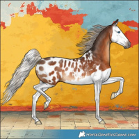 Horse Color:Gray Silver Bay Splash Blanket Rabicano 