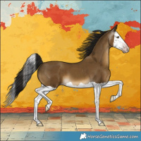 Horse Color:Gray Classic Cream Champagne Splash 