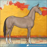 Horse Color:Classic Champagne 
