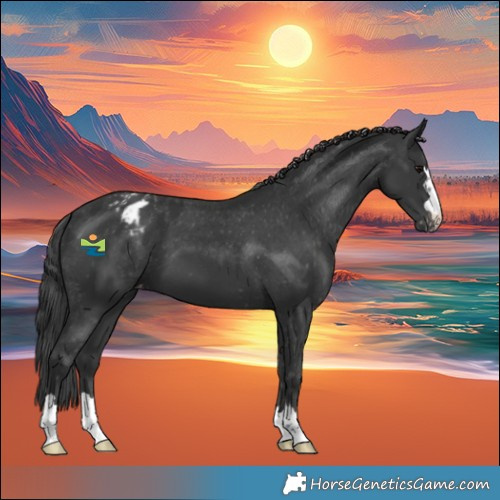Horse Color:Black Blanket 