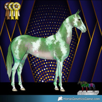 Horse Color:Watercolor Brown Sabino 