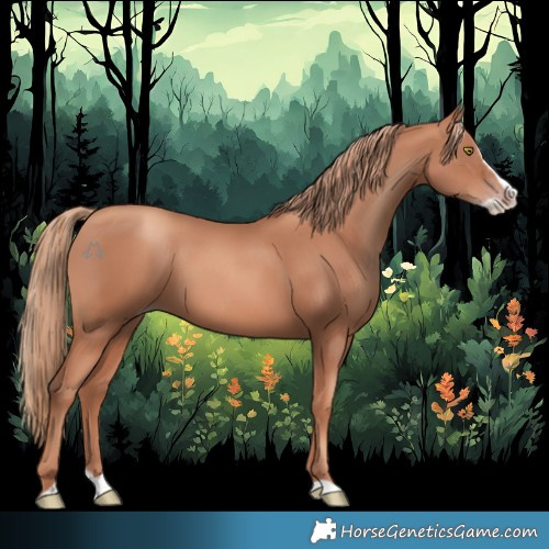 Horse Color:Gold Champagne Splash 