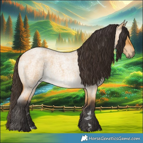 Horse Color:Buckskin Roan Dun