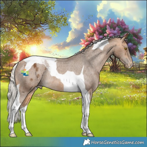 Horse Color:Silver Buckskin Tobiano Appaloosa Rabicano 