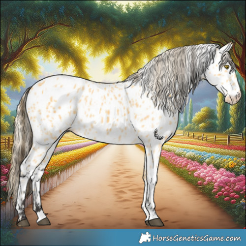 Horse Color:Palomino Near Leopard  and Buckskin Near Leopard 