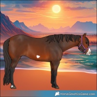 Horse Color:Bay Frame 