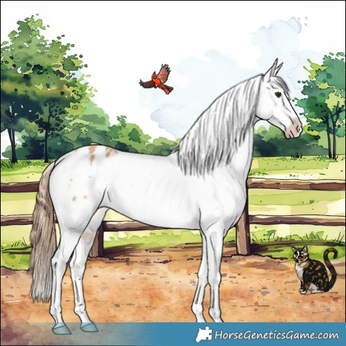 Horse Color:Red Dun Varnish 