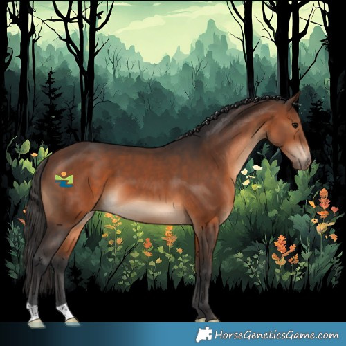 Horse Color:Brown 
