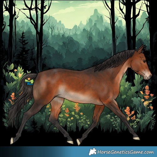 Horse Color:Brown 