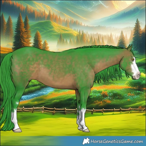 Horse Color:Watercolor Brown 
