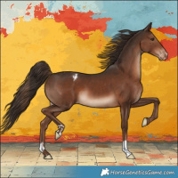 Horse Color:Liver Chestnut Varnish 