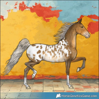 Horse Color:Gray Silver Classic Cream Champagne Appaloosa Rabicano 
