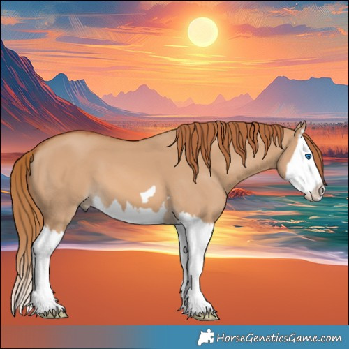 Horse Color:Red Dun Splash