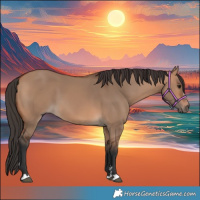 Horse Color:Bay Dun