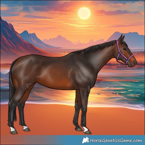 Horse Color:Brown 