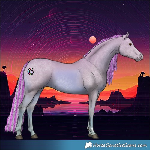 Horse Color:Painted Watercolor Chestnut 