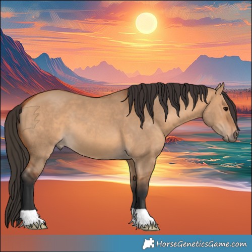 Horse Color:Bay Dun 