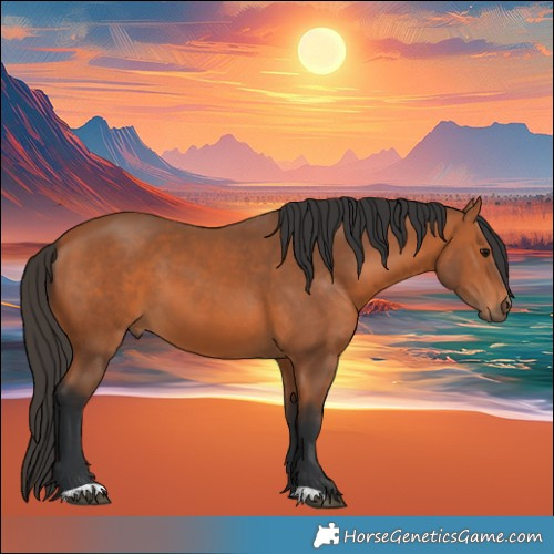 Horse Color:Bay 