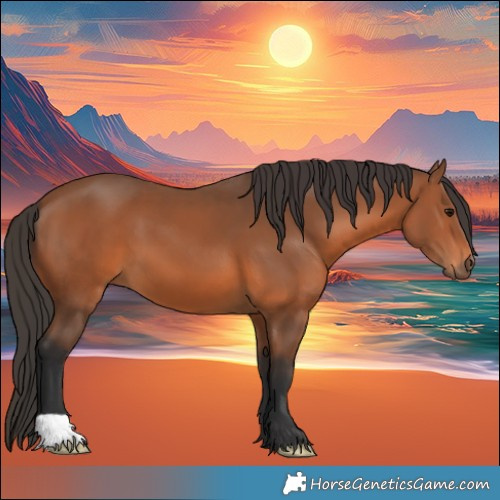 Horse Color:Bay 