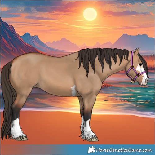 Horse Color:Bay Dun