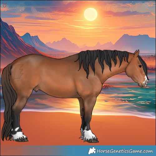 Horse Color:Bay 