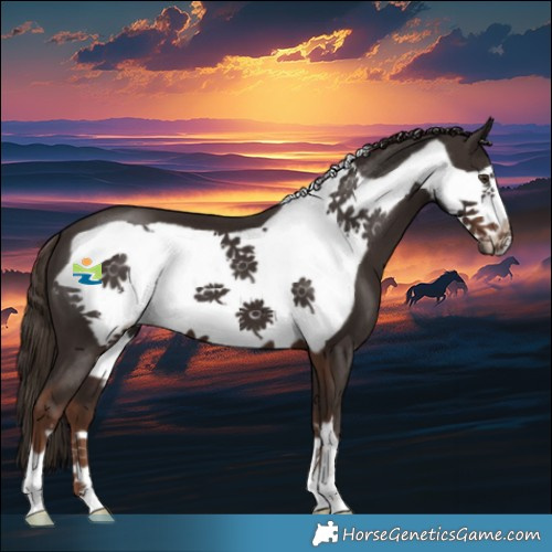 Horse Color:Liver Chestnut Frame 