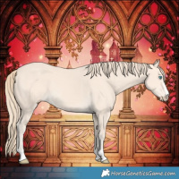 Horse Color:Perlino 