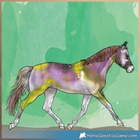 Horse Color:Plaid  White Spotted Liver Red Onyx 