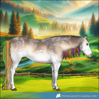 Horse Color:Painted White Spotted Liver Red Onyx Ice 