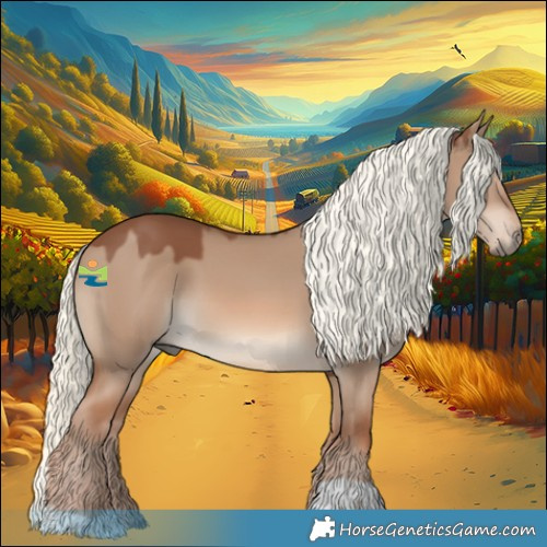 Horse Color:Red Dun Mushroom 