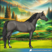 Horse Color:Grullo 