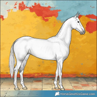 Horse Color:Gray Silver Smoky Grullo Tobiano Varnish 
