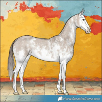 Horse Color:Liver Red Dun Sabino Splash 