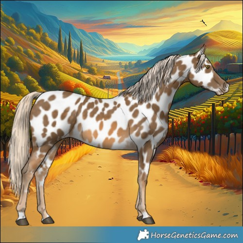 Horse Color:Chocolate Palomino Appaloosa 