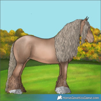 Horse Color:Liver Chestnut Pearl Mushroom 