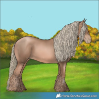 Horse Color:Liver Chestnut Pearl Mushroom 