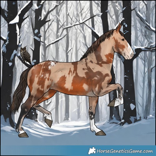 Horse Color:Bay Appaloosa and Amber Champagne Appaloosa