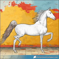 Horse Color:Chestnut Sabino 