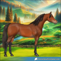 Horse Color:Bay 