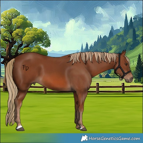 Horse Color:Chestnut 