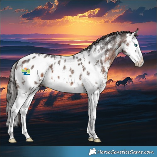 Horse Color:Brown Sabino Splash Appaloosa 